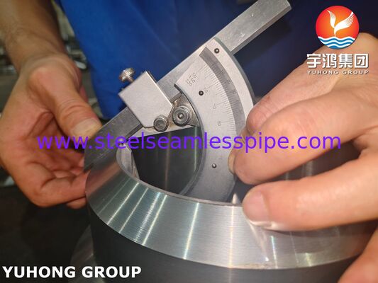 فوهة فولاذ كربوني ASME SA350 LF2 CL1 ذاتية التقوية، تعزيز مدمج