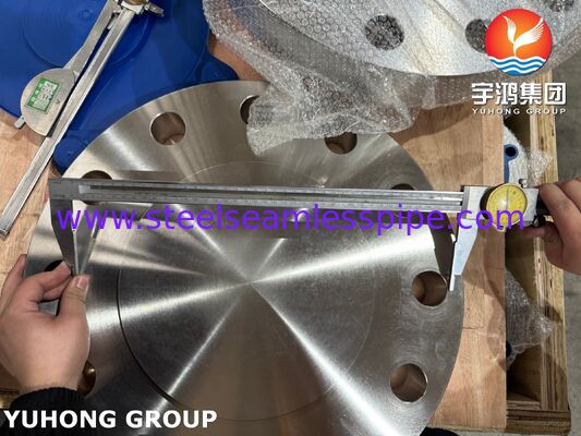 فلنج مسدود ASTM A182 F51 دوبلكس 2205 فلنج ASME B16.5 BLRF فلنج فولاذ دوبلكس