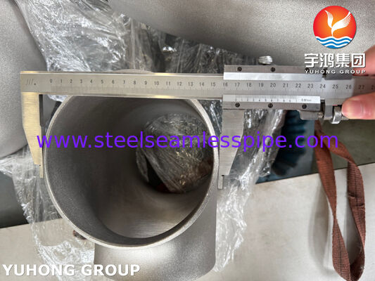 ASTM B366 WP20CB / سبيكة 20 / UNS N08020 النيكل سبيكة الفولاذ التركيب Buttweld متساوية Tee