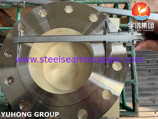 ASTM A182 F316 / 316L فولاذ المقاوم للصدأ فلنج رقبة الصلان / WNRF فلنج في نظام الأنابيب