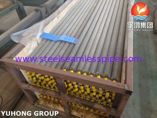 A179 Carbon Steel Extruded Aluminum Finned Tube for Air Cooler and Condenser