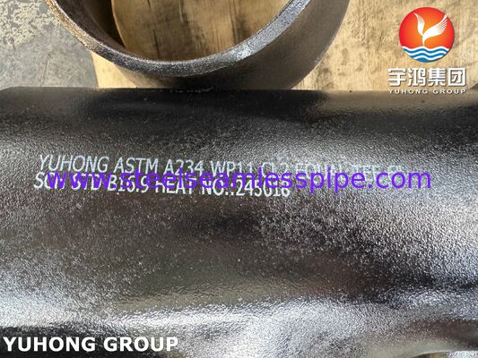 ASTM A234 WP11 CL2 سبيكة الفولاذ متساوية Tee CrMo سبيكة الفولاذ Buttweld أنابيب التركيب B16.9