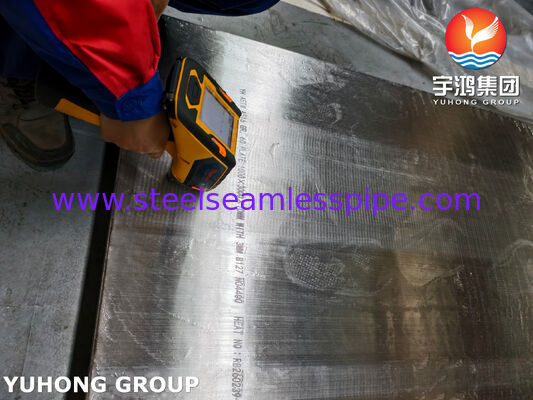 ASTM B127 Monel 400 + ASTM A516 Gr.60 لوحة فولاذية مغلفة بالفجر وعاء الضغط