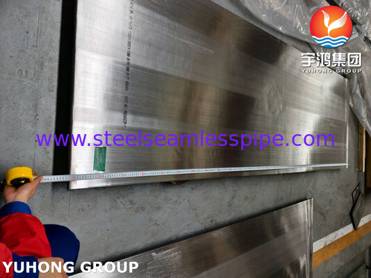 ASTM B127 Monel 400 + ASTM A516 Gr.60 لوحة فولاذية مغلفة بالفجر وعاء الضغط