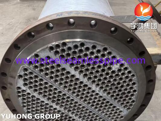 مجموعة أنابيب الجرح الحلزونية المصنوعة من الفولاذ المقاوم للصدأ ASME SA213 TP304/316L حزمة مبادل حراري عالي الكفاءة للتطبيقات المبردة والكيميائية