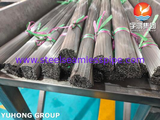 ISO9626 SUS304 Stainless Steel Hypodermic Needle Tube For Medical Syringe Use 20G 24G 30G