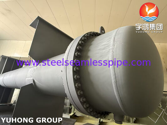مقايض الحرارة الثابت للأنابيب من الفولاذ المقاوم للصدأ مع أنابيب ASME SA213 TP304 / 316L وأنابيب ASME SA182 F304 / 316L للاستخدامات المقاومة للتآكل