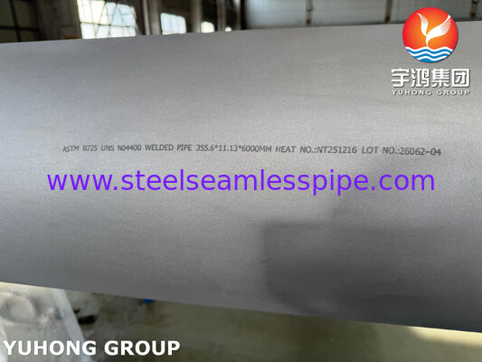 ASME SB725 UNS N04400 مونيل 400 الصلب اللاصق النيكل للنفط والغاز المشاريع البحرية
