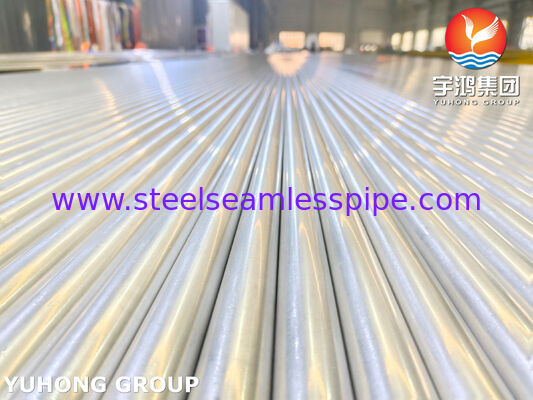 ASME SA213 TP304H Bright Annealed Stainless Steel Seamless Tube (أنبوب بلا مسام)