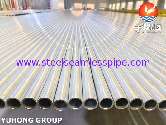 ASME SA213 TP304H Bright Annealed Stainless Steel Seamless Tube (أنبوب بلا مسام)