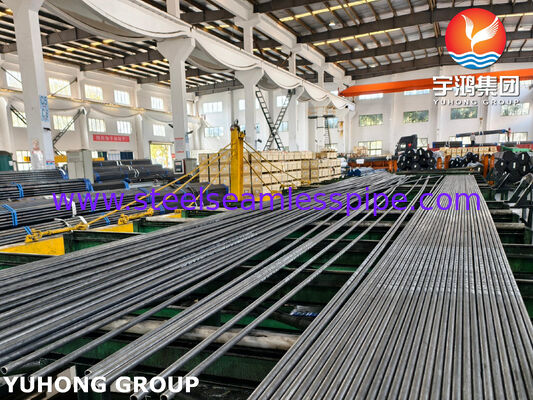 ASME SA179 أنبوب مبادل حرارة من الفولاذ منخفض الكربون بدون خيوط