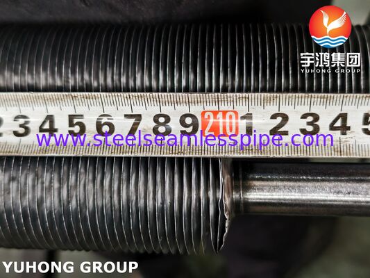الفولاذ 20 + الألومنيوم 1060 أنبوب ذو أجنحة من النوع المدمج لمبرد الهواء واسترداد الحرارة