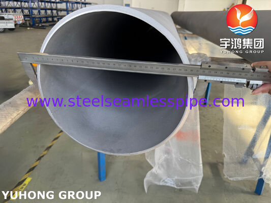 ASTM B725 UNS N04400 أنابيب سبائك النيكل الملحومة Monel 400 الأنابيب الملحومة