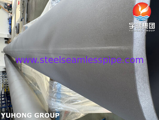 ASTM B725 UNS N04400 أنابيب سبائك النيكل الملحومة Monel 400 الأنابيب الملحومة