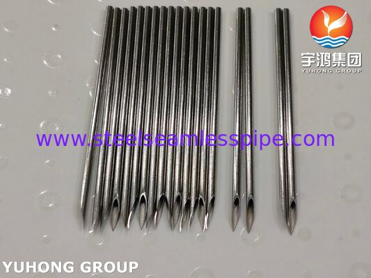 SS304 أنبوب الإبرة الطبية من الفولاذ المقاوم للصدأ لحقن الأدوية 16G
