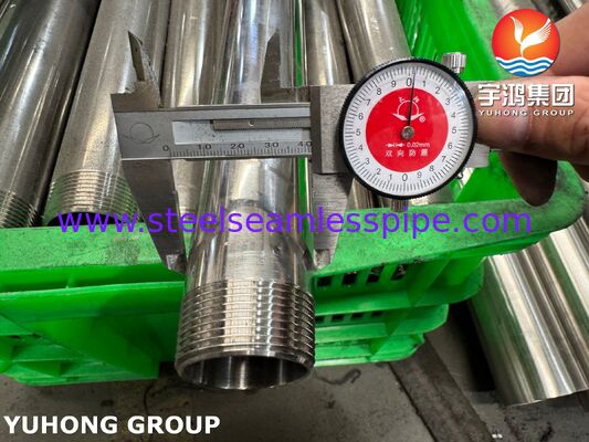 3A ASTM A270 TP304 أنبوب صحي غير ملحوم من الفولاذ المقاوم للصدأ بدرجة الغذاء للتقطير