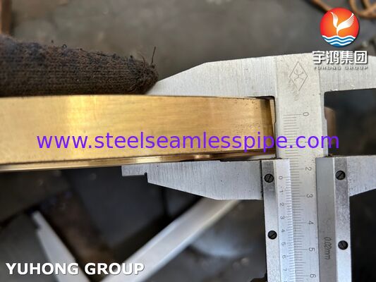 ASTM B171 C46400 أوراق أنابيب النحاس البحرية للمياه البحرية ومبردات المياه البحرية