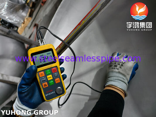 ASME SA403 / ASTM A403 WP304H الغطاء النهائي ASME B16.9 أدوات أنابيب الصلب المقاوم للصدأ