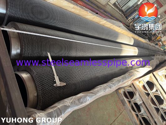 أنابيب الأجنحة المتسلسلة ASTM A335 P22 القاعدة و 1Cr13 الأجنحة