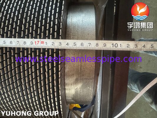 أنابيب الأجنحة المتسلسلة ASTM A335 P22 القاعدة و 1Cr13 الأجنحة