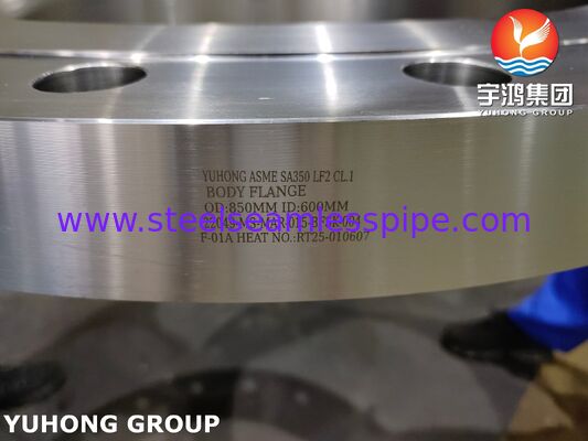 ASME SA350 LF2 CL.1 الكربون والفولاذ منخفض السبيكة الجسم الصناعي للدرجة الحرارية المنخفضة