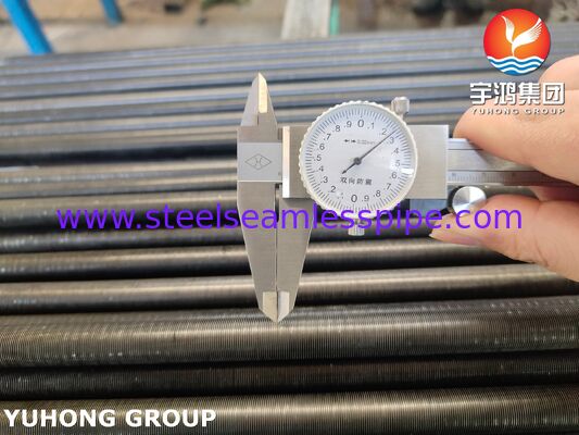 أنابيب ASTM A333 من الدرجة الأولى ذات الزعانف المنخفضة للمبادل الحراري للهيكل والأنبوب
