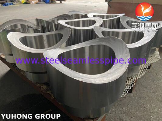 ASTM A182 A105 فولاذ فوهة الاطارات الاستخدام لمبادلة الحرارة جزء
