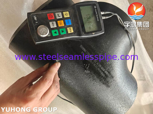ASTM A860 WPHY 42 الصلب الكربوني الصلب المستقيم ASME B16.9 الصلب Buttweld أنابيب الإضافات