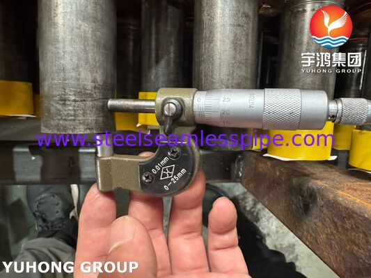 أنابيب ذات زعانف مدمجة ASTM A106 Gr.B مع زعانف نحاسية CU-T2 لمبردات الهواء