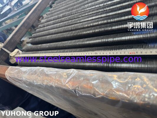 L-Type Wound Finned Tube (ASME SA179 Steel Tube with AL1060 Aluminum Fin)