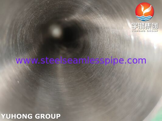 3A ASME SA270 TP304 الأنبوب الصحي الفولاذ المقاوم للصدأ الخلس لصناعة السكر MP EP