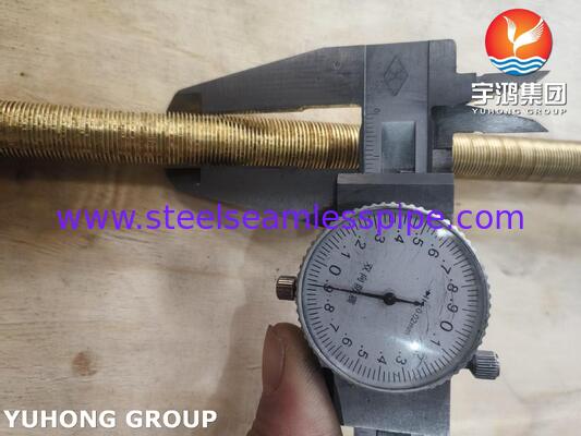 ASME SB111 C68700 الأنابيب المنخفضة للأنابيب ومبادلات الحرارة