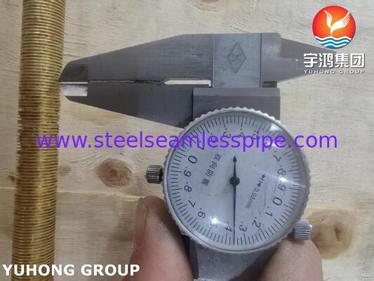 ASME SB111 C68700 الأنابيب المنخفضة للأنابيب ومبادلات الحرارة