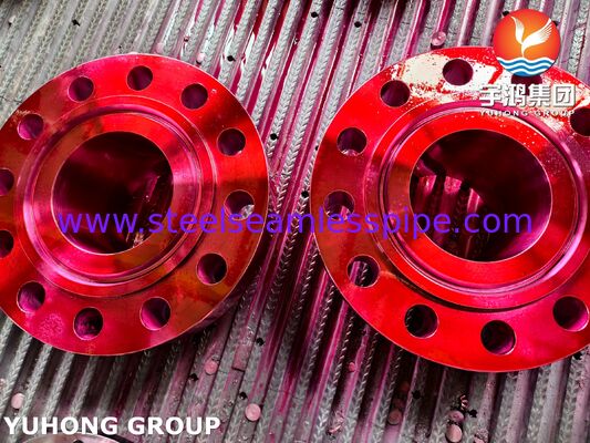 ASTM B564 UNS N04400 طوق رقبة الحائط Monel 400 طوق سبيكة النيكل النحاس WNRTJ طوق