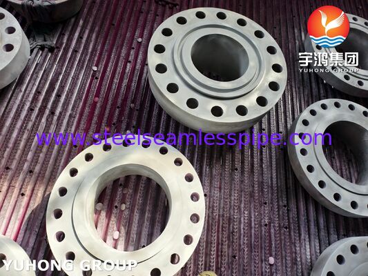 ASTM B564 UNS N04400 طوق رقبة الحائط Monel 400 طوق سبيكة النيكل النحاس WNRTJ طوق