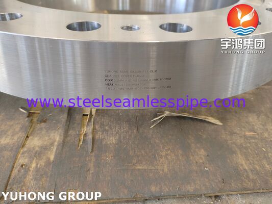 ASME SA336 F11 CL2 فلنج غطاء القناة الكرومية المزورة لخدمة الهيدروجين / البخار عالية الحرارة
