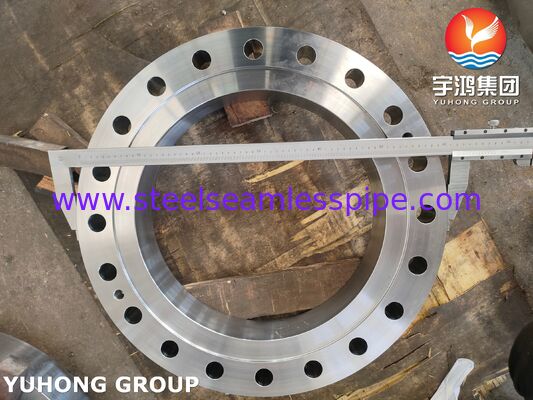 ASME SA336 F11 CL2 فلنج غطاء القناة الكرومية المزورة لخدمة الهيدروجين / البخار عالية الحرارة