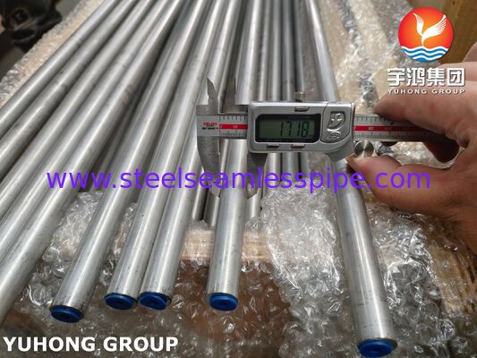 ASME SA312 TP310S ∙ ASTM A312 TP310S TP310H 310S أنابيب الفولاذ المقاوم للصدأ التطبيق الصناعي للنفط والغاز