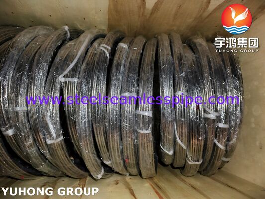 ASTM A269 TP316L الأنبوب الملفوف من الفولاذ المقاوم للصدأ الملتهب الساطع للأنابيب الهيدروليكية
