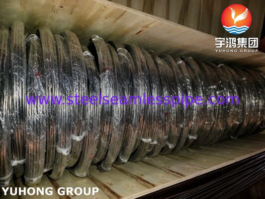 ASTM A269 TP316L الأنبوب الملفوف من الفولاذ المقاوم للصدأ الملتهب الساطع للأنابيب الهيدروليكية