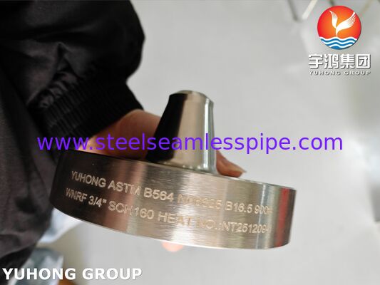 سبيكة النيكل 625 اللف ASTM B564 UNS N06625 Inconel 625 اللف الرقبة اللف WNRF