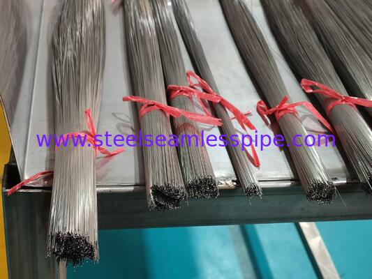 ISO9626 SUS304 SUS316L أنابيب الشعرية المطاطية من الفولاذ المقاوم للصدأ لمكونات الأجهزة الطبية