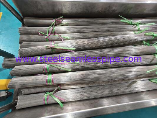ISO9626 SUS304 SUS316L أنابيب الشعرية المطاطية من الفولاذ المقاوم للصدأ لمكونات الأجهزة الطبية