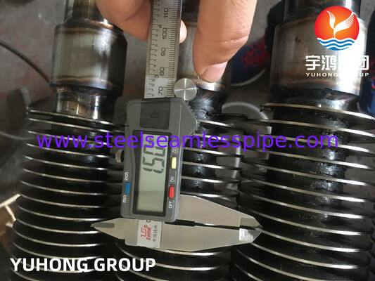 أنابيب ذات أجنحة متسلسلة لمولدات بخار استرداد الحرارة (ASME SA213 T12)
