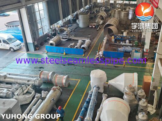 ASME U Stamp TEMA Class R فريق مبادل الحرارة Tube Bundle for Steam Gland مكثف مبادل الحرارة
