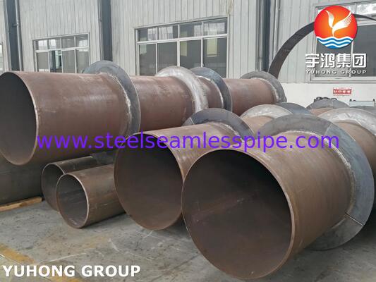 ASME SB516 شل وأنبوب مبادل حراري Monel400 Clad Trim Condenser للبرج الجوي