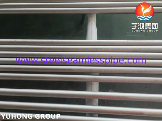 ASTM A268 TP405 أنبوب الفولاذ المقاوم للصدأ الحديدي مع نسبة منخفضة من الكروم وارتفاع من الألومنيوم ، غير متصلب للهواء