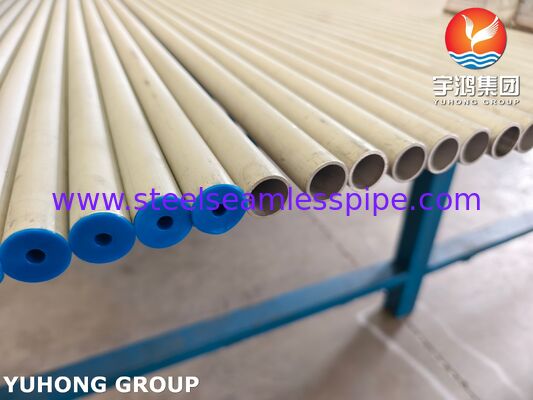الفولاذ المقاوم للصدأ أنبوب غير ملحوم الفريت ASTM A268 TP405 TP409 TP410 TP430 TP403Ti تطبيق مبادل حراري صلب مخلل