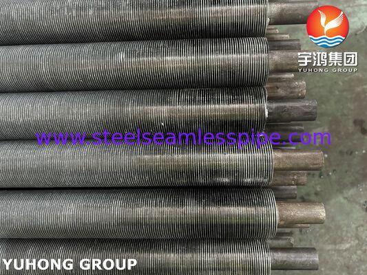 أنابيب مقطوعة مطوية بالهواء للضخامات المبردة بالهواء (ASTM A192 + الألومنيوم 1060)