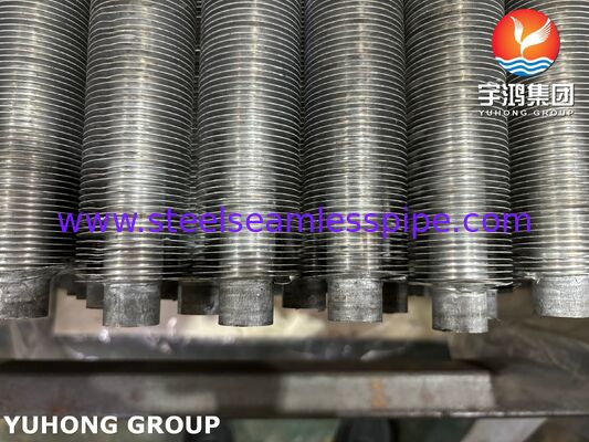 أنابيب مقطوعة مطوية بالهواء للضخامات المبردة بالهواء (ASTM A192 + الألومنيوم 1060)